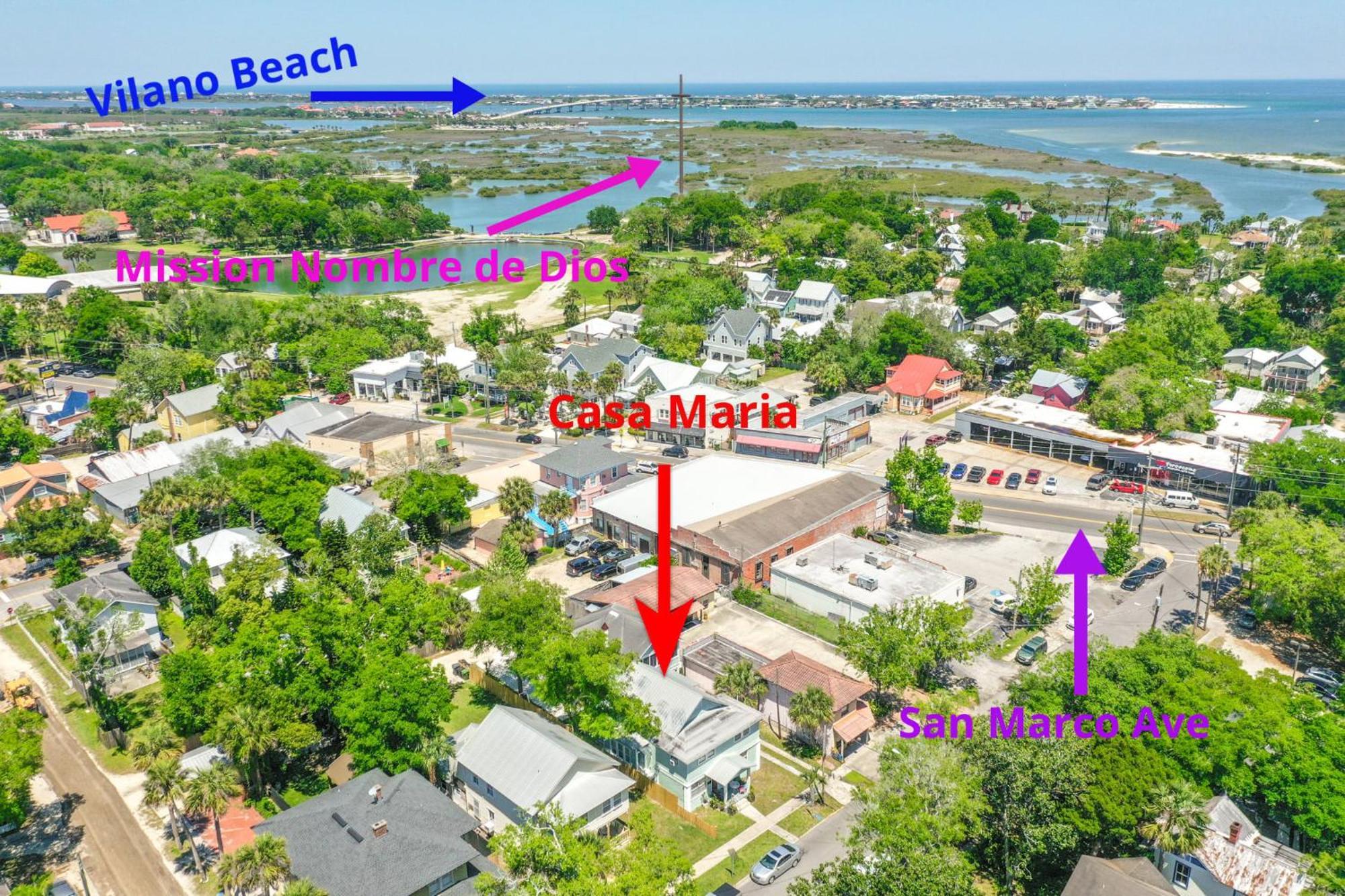 Casa Maria 2- Charming, Quaint Apt Next To Everything Downtown! St. Augustine Εξωτερικό φωτογραφία